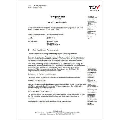 Wagner Tuning Competition Ladeluftkühler Kit EVO 1 für BMW 220d