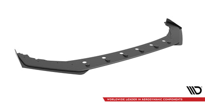 Maxton Street Pro Front Ansatz für +Flaps für + Flaps Honda Civic Type-R Mk 11 schwarz Hochglanz