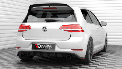 Maxton Heck Ansatz Flaps Diffusor V.2 für Volkswagen Golf GTI Mk7 Facelift