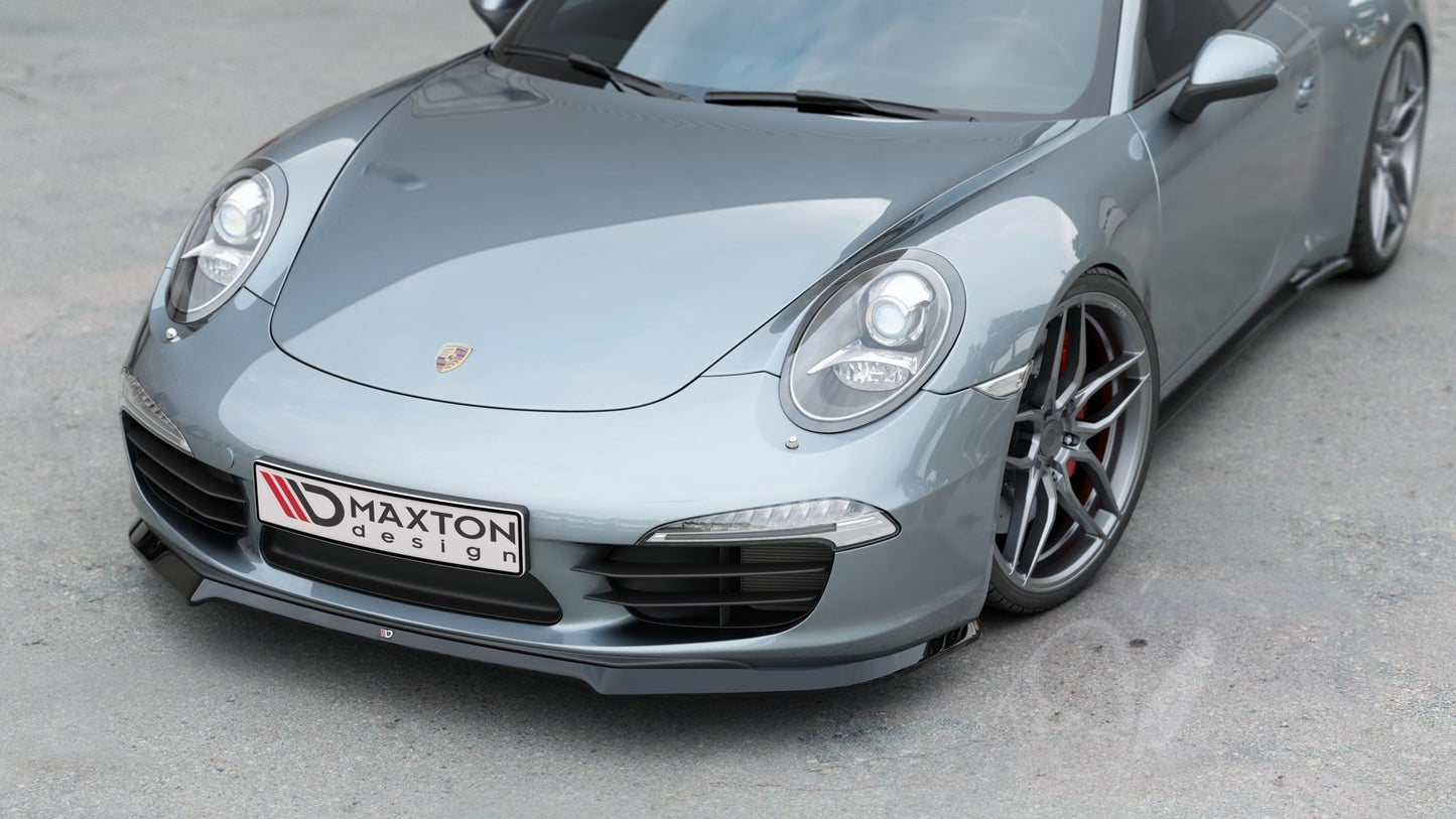 Maxton Front Ansatz V.1 für Porsche 911 Carrera 991 Carbon Look