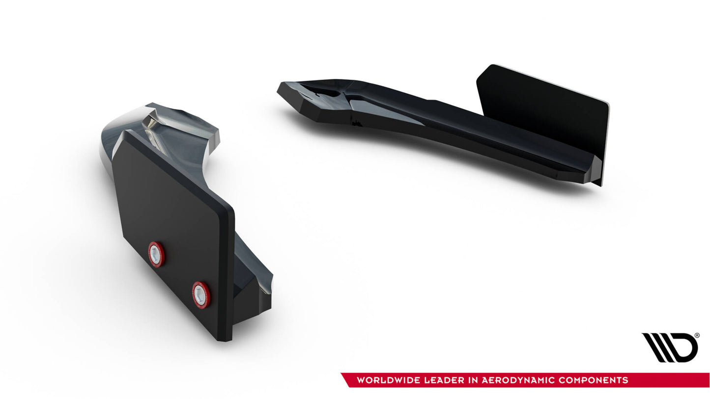 Maxton Heck Ansatz Flaps Diffusor V.5 +Flaps für BMW 1er M-Paket / M140i F20 Facelift