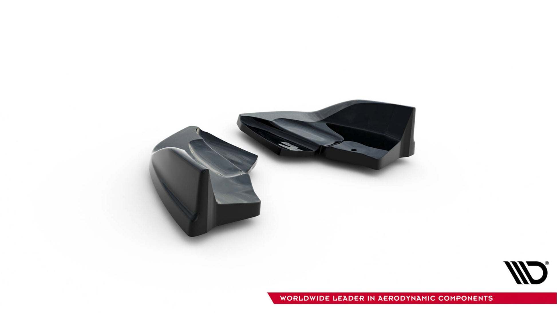 Maxton Heck Ansatz Flaps Diffusor V.2 für Ford Fiesta ST Mk7 Facelift schwarz Hochglanz