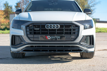 Maxton Front Ansatz für  Audi Q8 S-line / SQ8 Mk1 Carbon Look