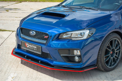 Maxton Front Ansatz V.4 für SUBARU WRX STI