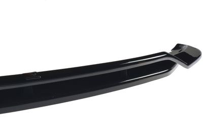 Maxton Front Ansatz für  BMW X5 E70 Facelift M Paket schwarz Hochglanz