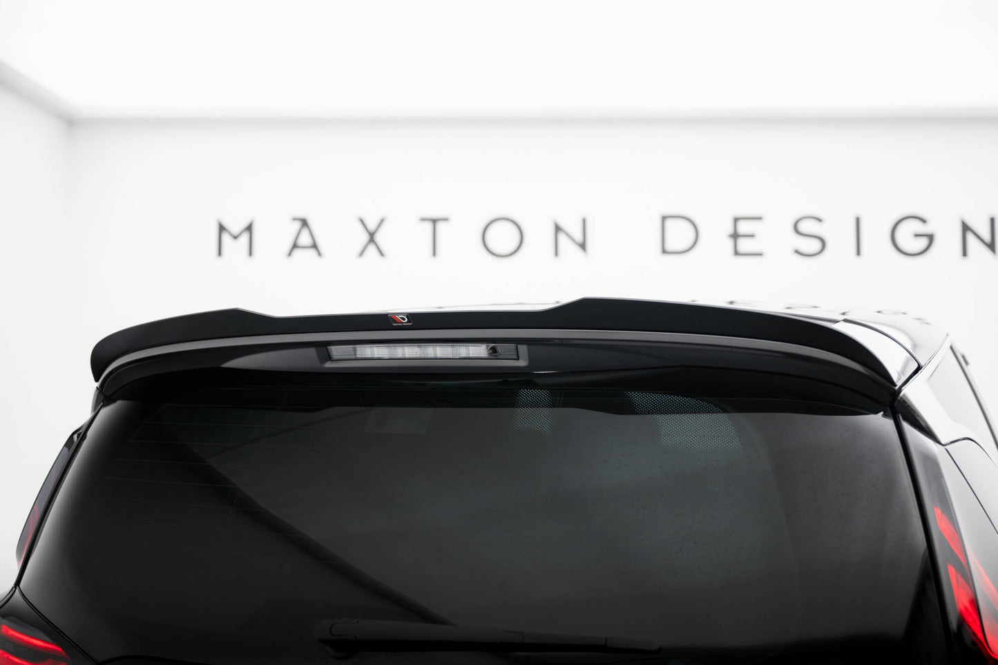 Maxton Spoiler CAP für Renault Espace Mk5 Facelift schwarz Hochglanz