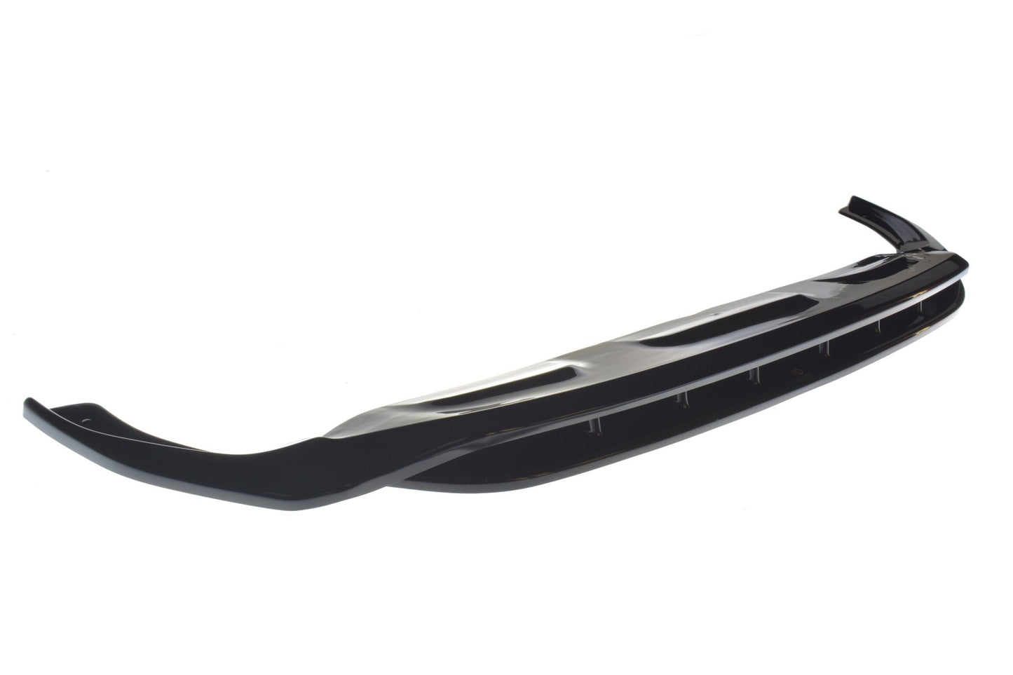 Maxton Front Ansatz für  V.1 Audi Q8 S-line / SQ8 Mk1 schwarz Hochglanz