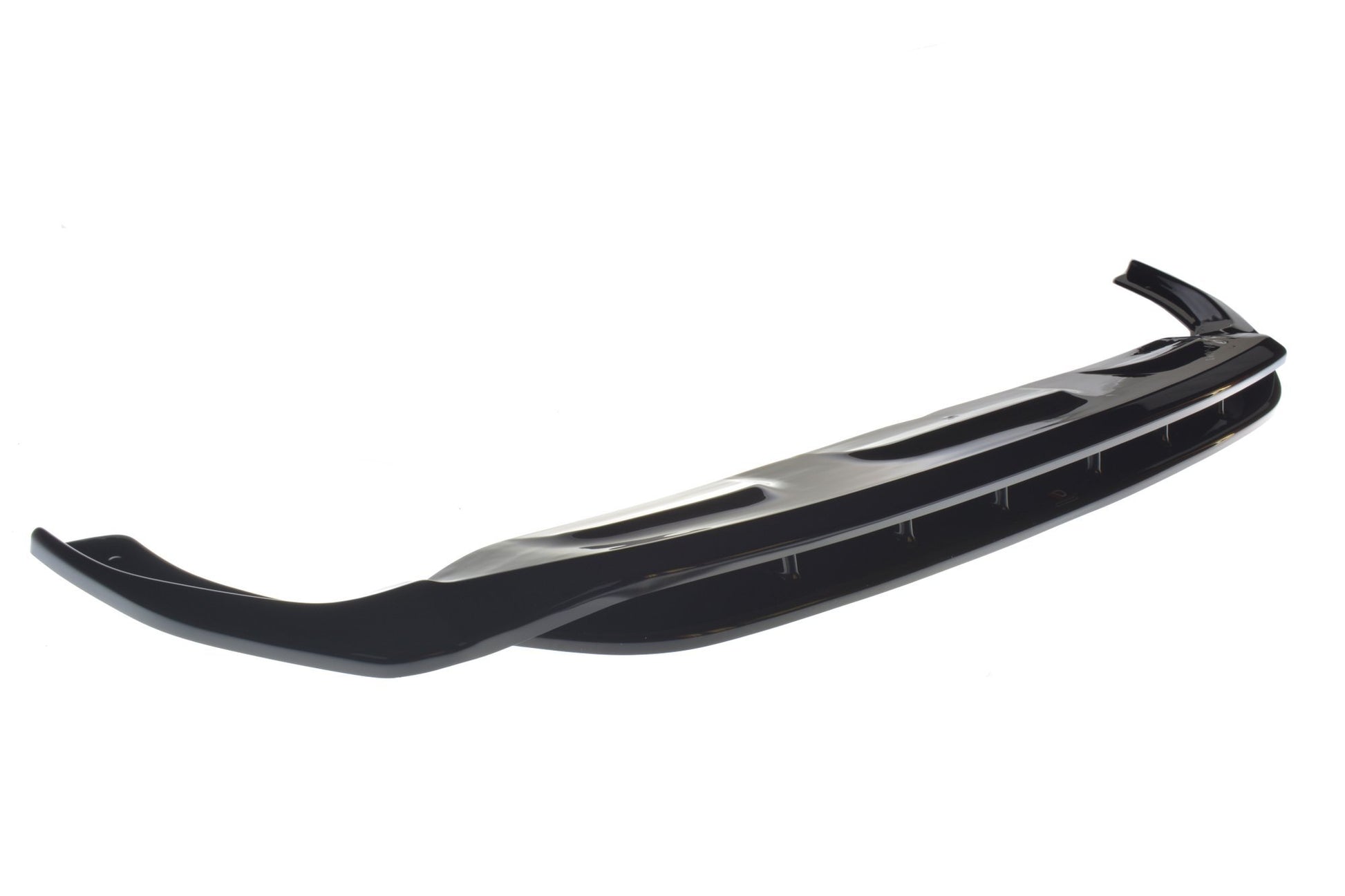 Maxton Front Ansatz für  V.1 Audi Q8 S-line / SQ8 Mk1 schwarz Hochglanz
