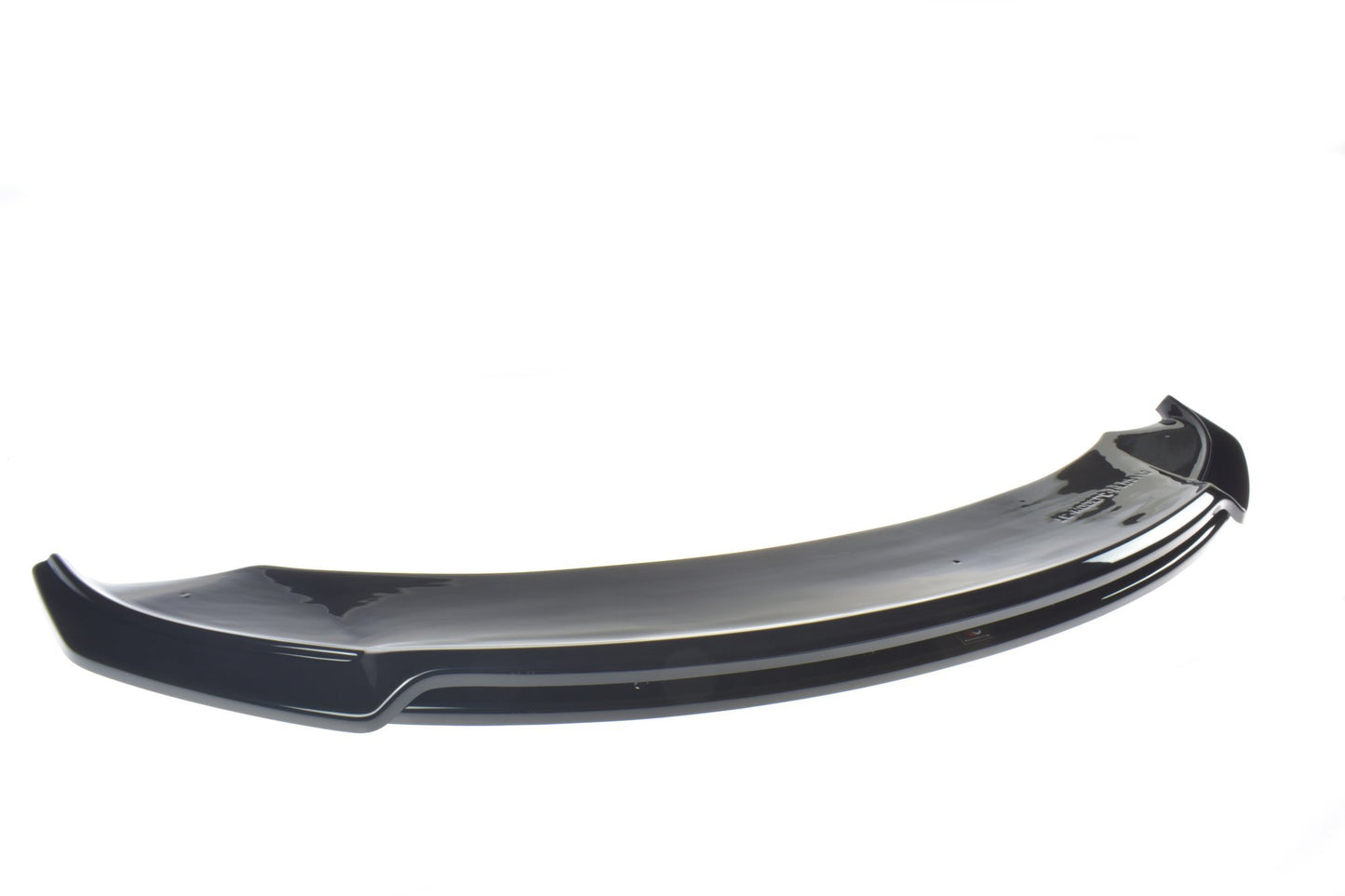 Maxton Front Ansatz V.2 für Tesla Model 3 schwarz Hochglanz