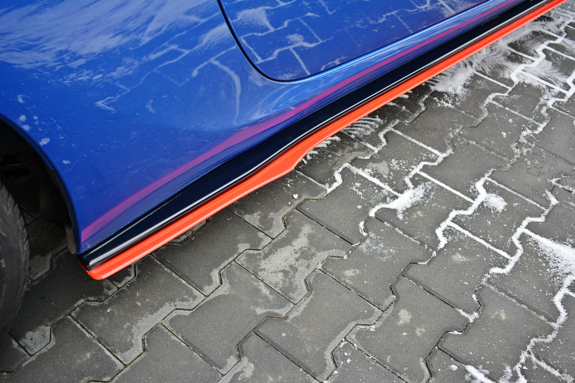 Maxton Seitenschweller Ansatz für V.2 für SUBARU BRZ/ TOYOTA GT86 FACELIFT  schwarz matt