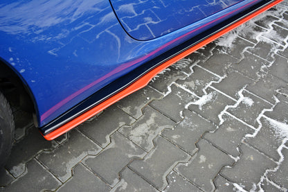 Maxton Seitenschweller Ansatz für V.2 für SUBARU BRZ/ TOYOTA GT86 FACELIFT  schwarz matt