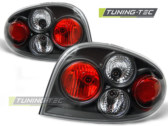 Tuning-Tec Rückleuchten für Renault Megane Coach/Cabrio/Coupe 99-02 schwarz
