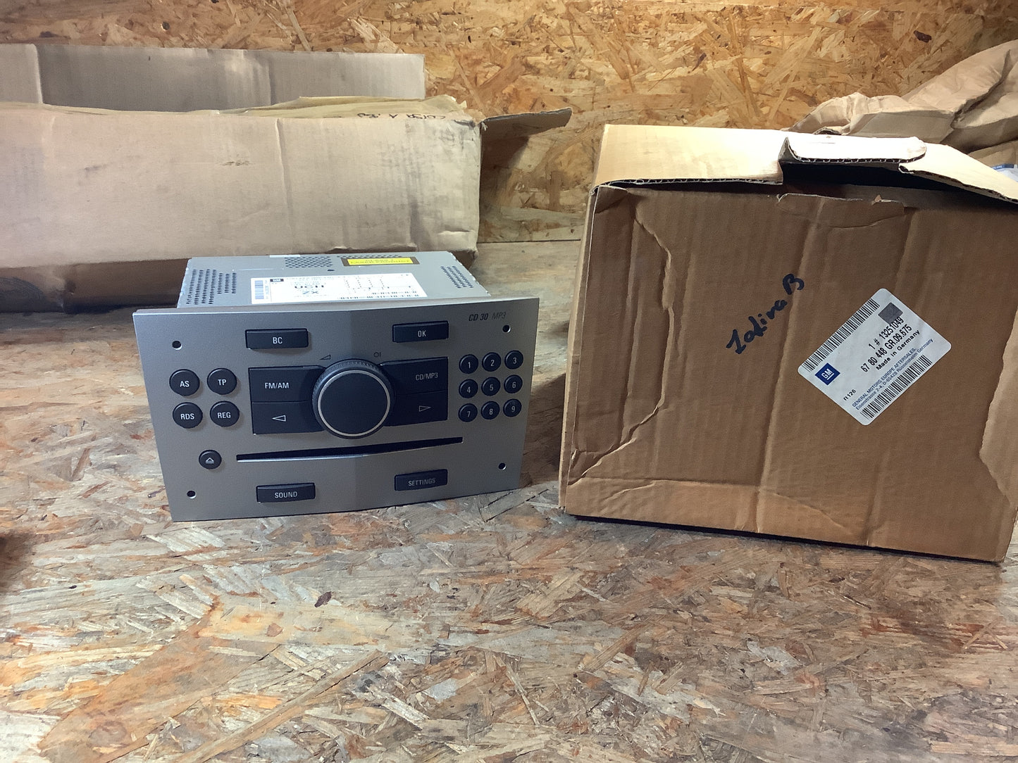 Astra H, Zafira B Radio CD/MP3 Original GM NEU