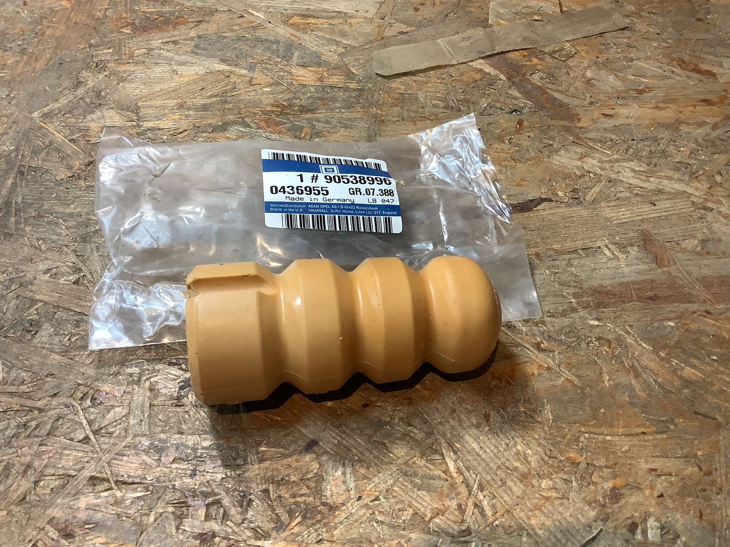 Vectra B Anschlagpuffer Stoßdämpfer hinten Original GM NEU