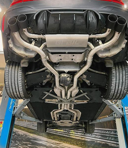 Grail Auspuffanlage BMW F90 M5 3-Zoll ohne Endrohre Non-OPF