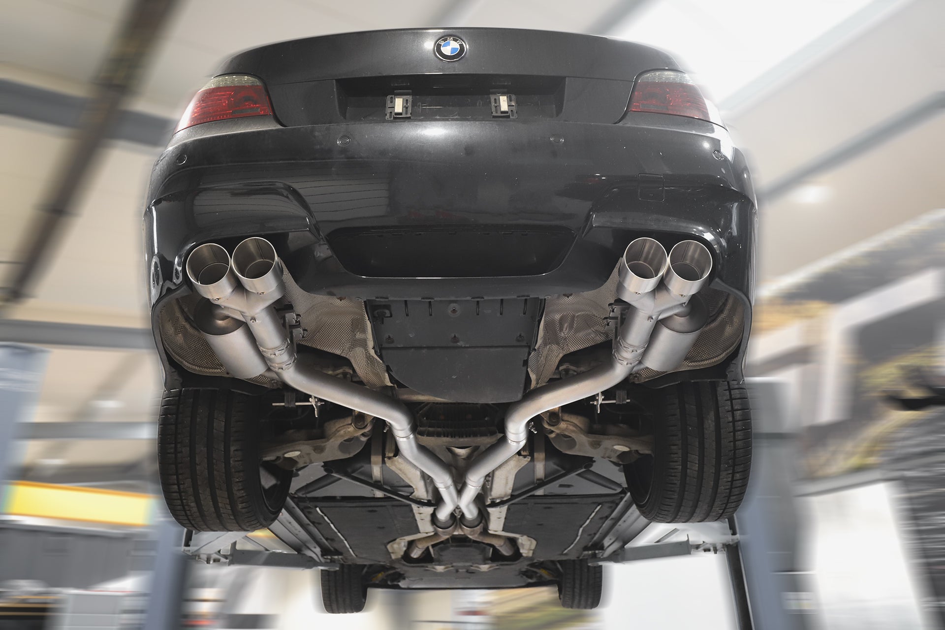 Grail Auspuffanlage BMW M5 E60/E61 Edelstahl Endrohre E61 (Touring)