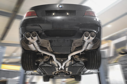 Grail Auspuffanlage BMW M5 E60/E61 Edelstahl Endrohre E61 (Touring) Montage bei Grail