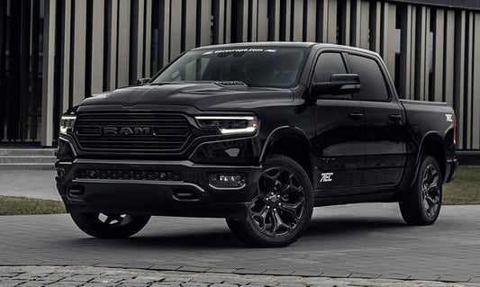 Grail Auspuffanlage Dodge RAM 1500 Gen. 5 (19+) Schwarze Endrohre Montage bei Grail