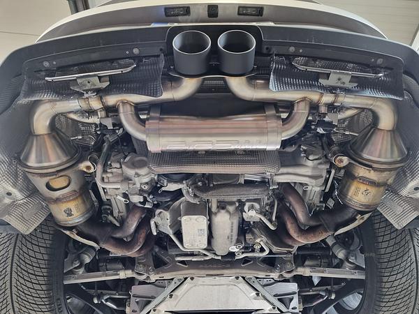 Grail Auspuffanlage Porsche 992 GT3 Edelstahl Endrohre GT3