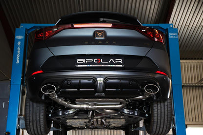 Grail Auspuffanlage Cupra Formentor VZ5 3.5-Zoll Oval Edelstahl (170x107) Montage bei Grail