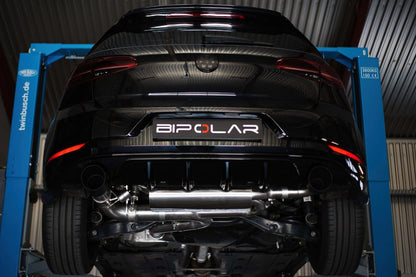 Grail Auspuffanlage Volkswagen Golf 7 GTI 3.5-Zoll ohne Endrohre an Serie CHHB (VFL)