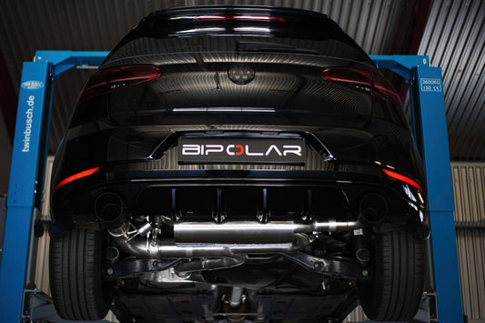 Grail Auspuffanlage Volkswagen Golf 7 GTI 3.5-Zoll ohne Endrohre an Serie CHHB (VFL)