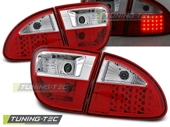 Tuning-Tec LED Rückleuchten für Seat Leon 1M 99-04 rot/weiß