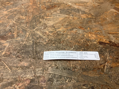 Mitsubishi Warn / Hinweisetikett Original Mitsubishi Original NEU