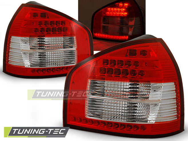Tuning-Tec LED Rückleuchten für Audi A3 8L 96-00 rot/weiß