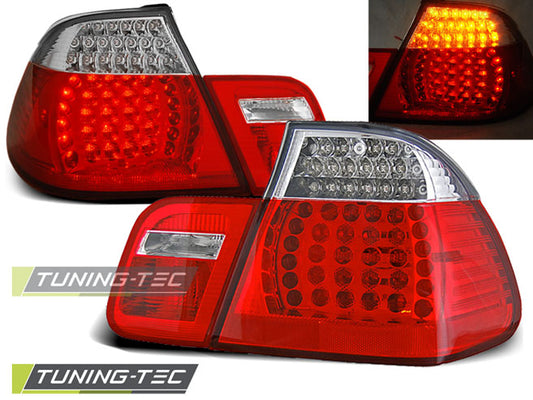 Tuning-Tec LED Rückleuchten für BMW 3er E46 Limousine 98-01 rot/klar