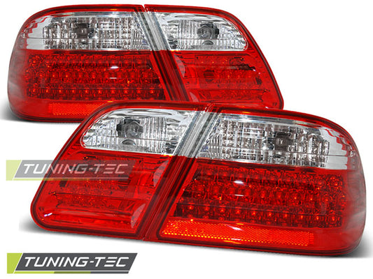 Tuning-Tec LED Rückleuchten für Mercedes Benz E-Klasse W210 Limousine 95-02 rot/klar