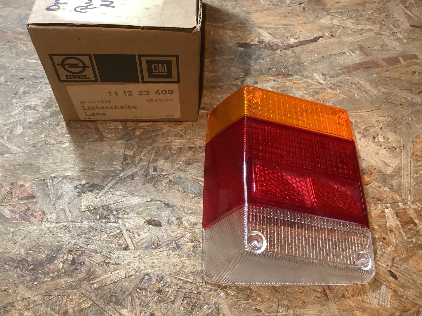 Opel Kadett C Caravan Rücklichtglas links Original Opel NEU