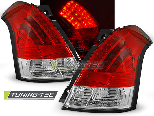 Tuning-Tec LED Rückleuchten für Suzuki Swift III (MZ) 05-10 rot/klar