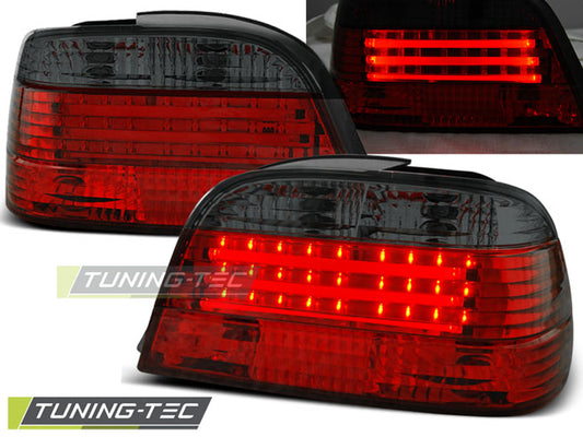 Tuning-Tec LED Rückleuchten für BMW 7er E38 94-01 rot/rauch