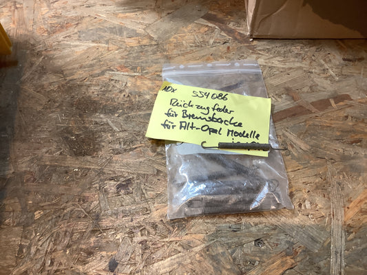 Für Alt-Opel Modelle Rückzugfeder für Bremsbacke NEU