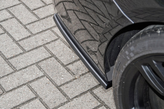 Heckansatz Seitenteile ABS BMW M4, F82/F83 Bj.: 09/2014- Schwarz Matt