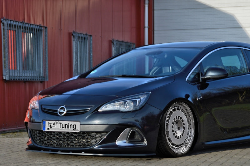 CUP Frontspoilerlippe ABS Opel Astra J OPC ab Bj.: 2012- Schwarz Glanz