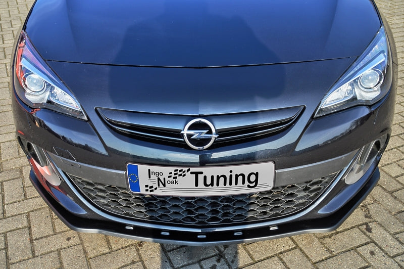 CUP Frontspoilerlippe ABS Opel Astra J OPC ab Bj.: 2012- Schwarz Glanz