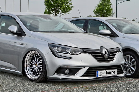 CUP Frontspoilerlippe ABS Renault Megane 4 ab Bj.: 2016- Schwarz Matt