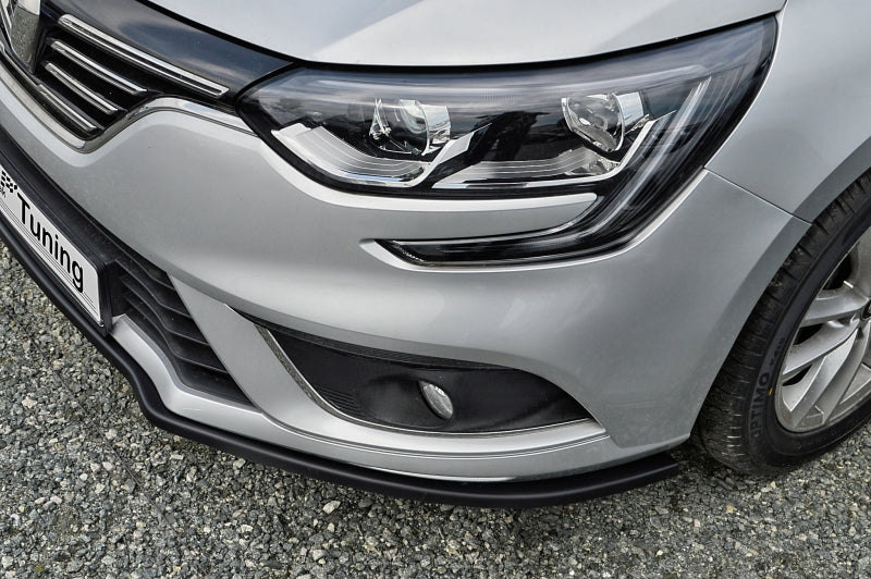 CUP Frontspoilerlippe ABS Renault Megane 4 ab Bj.: 2016- Schwarz Matt