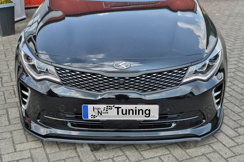 CUP Frontspoilerlippe ABS Kia Optima Sportwagon JF Bj.:2016-2018 Schwarz Glanz