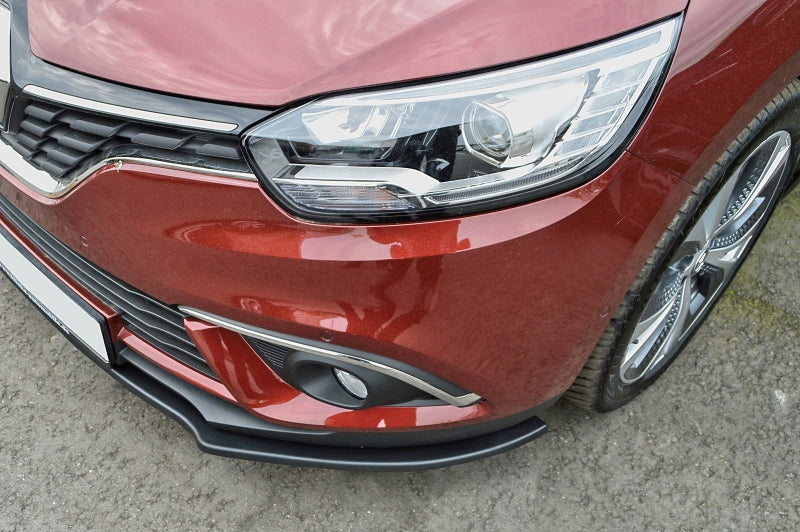 CUP Frontspoilerlippe ABS Renault Scenic 4 + Gran Scenic 4 Schwarz Glanz