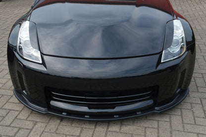 CUP Frontspoilerlippe ABS Nissan 350Z Ab Bj.:2006- Schwarz Matt