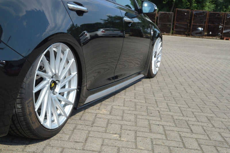 CUP Seitenschweller Kia Optima Sportwagon Bj.:2016-2018 Schwarz Glanz