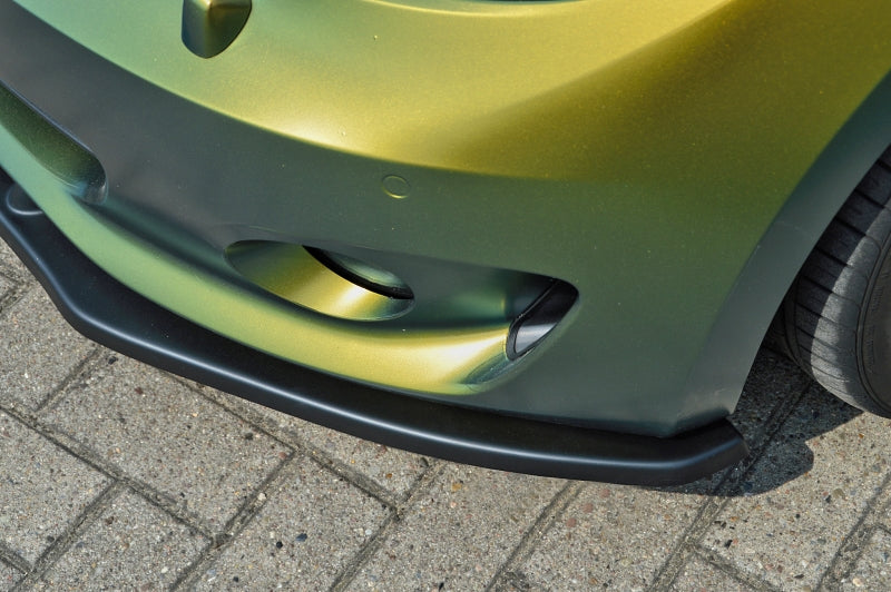 CUP Frontspoilerlippe ABS BMW 1er E82/E88 Bj.: 2011-2013 Schwarz Glanz