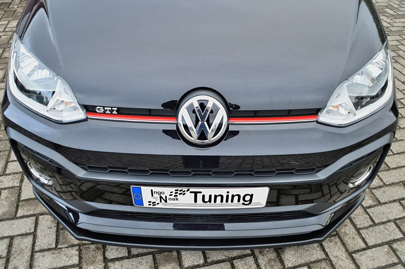 CUP Frontspoilerlippe ABS Volkswagen Up GTI ab Bj 2018- Schwarz Matt