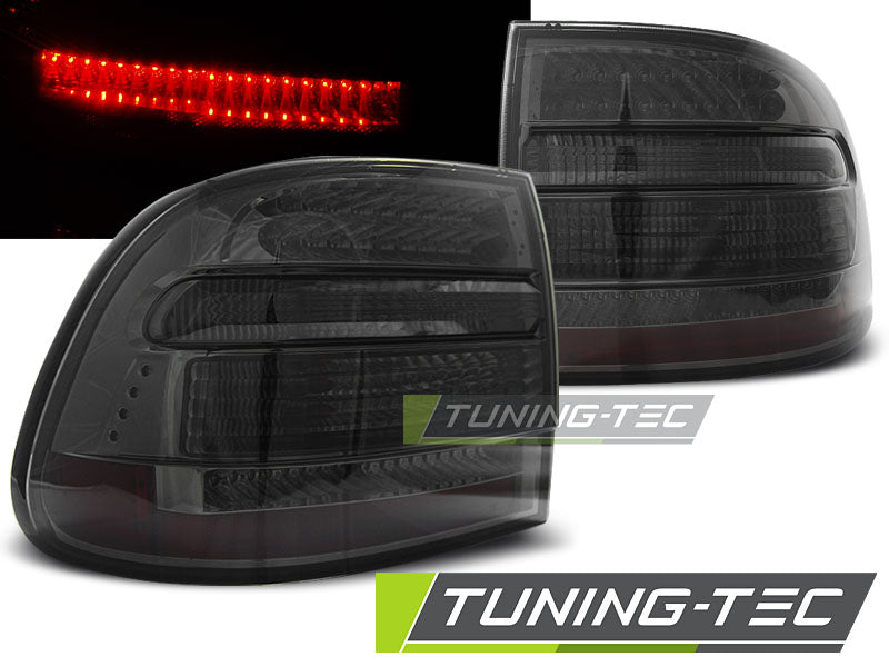 Tuning-Tec LED Rückleuchten für Porsche Cayenne 955 / 9PA 02-06 schwarz/rauch