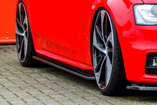 CUP Seitenschwellersatz ABS Audi S4, B8 Bj.:2011-2015 Carbon