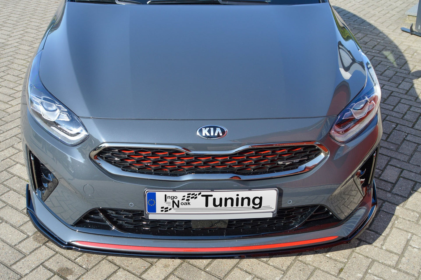 CUP Frontspoilerlippe ABS Kia Pro Ceed GT-Line Bj.:2018-2021 Schwarz Glanz