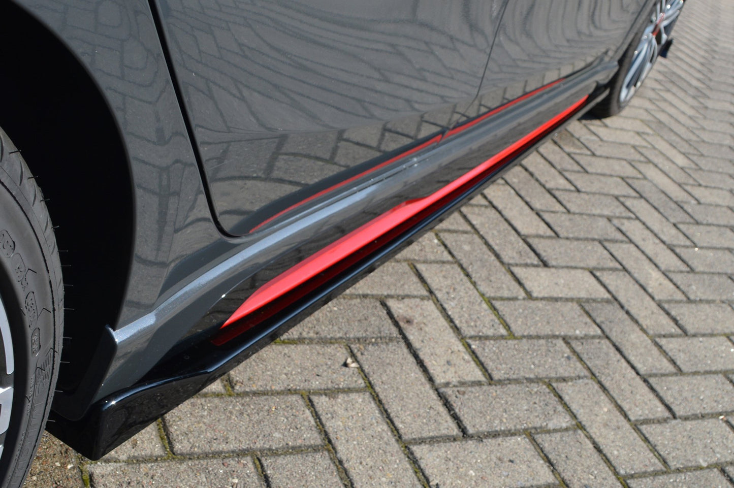 CUP 3 Seitenschweller Kia Pro Ceed GT-Line Bj.:2018-2021 Carbon